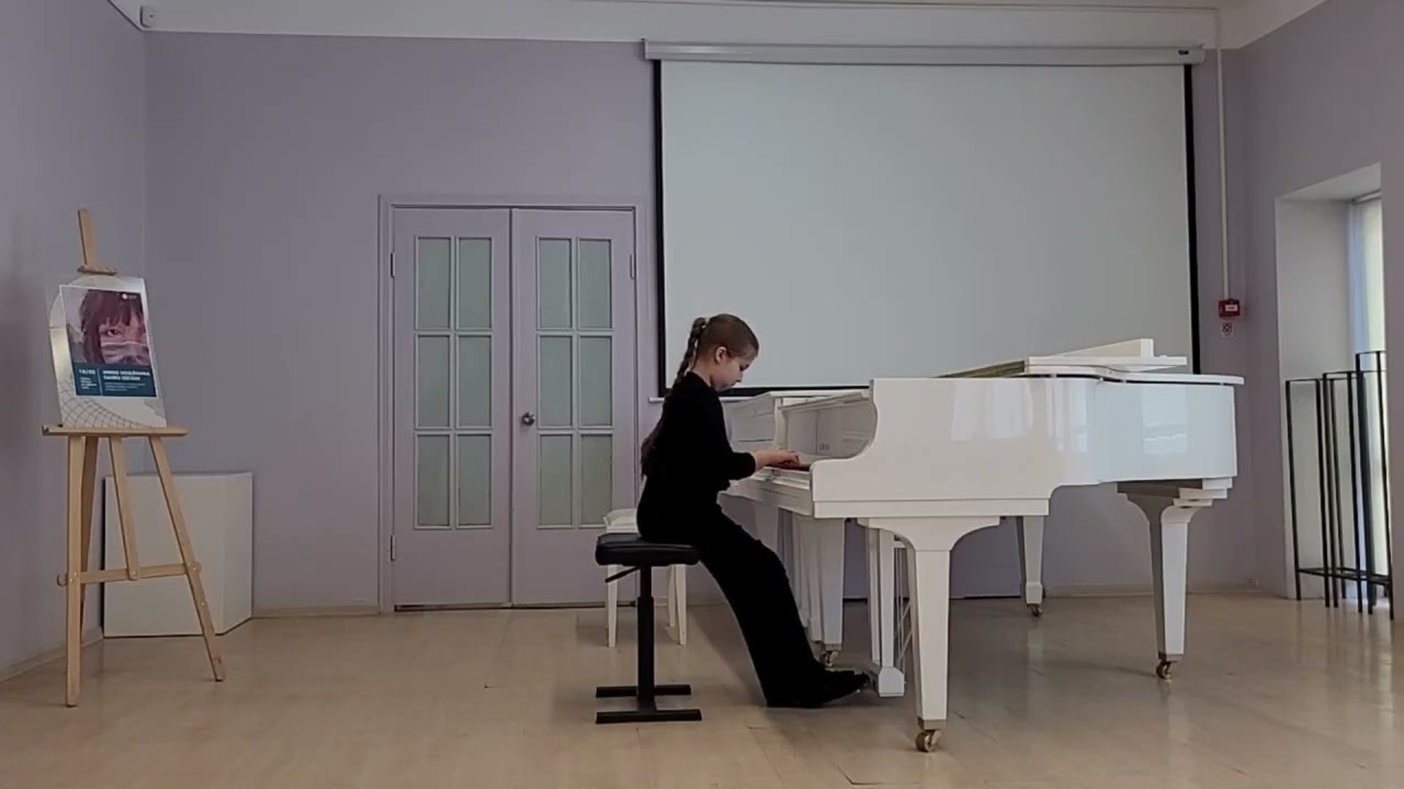 F. Šopēns Valsis a moll, B 150, Op. posth. / J. Karlsons Miglainā rītā - Adriana Ūdre