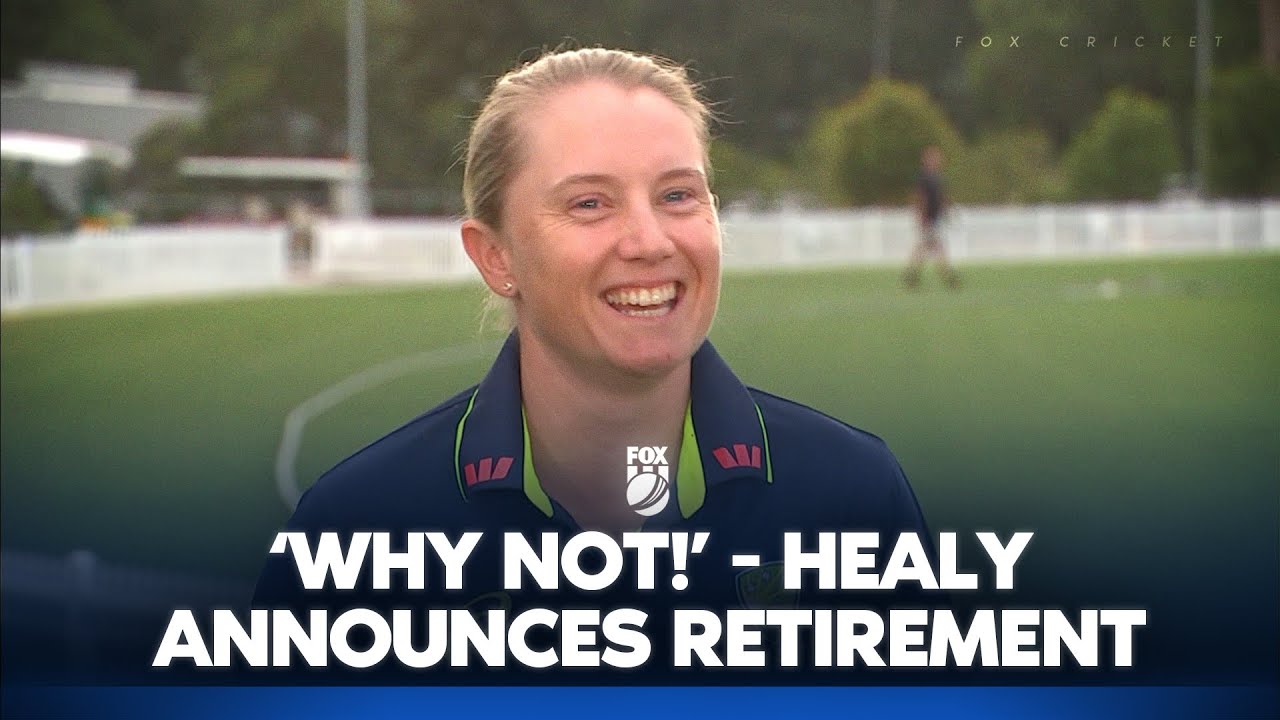 'Not doing the right thing to half-arse that opportunity' - Candid Healy explains retirement call 🫡