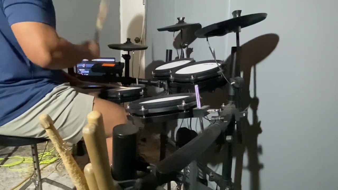 IV of spades- Aura drum cover