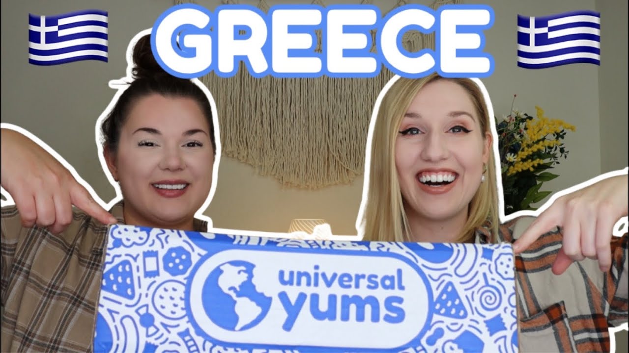 ДЕГУСТАЦИЯ ГРЕЧЕСКИХ ЗАКУСОК 😋 | Universal Yums | Super Yum Box | Распаковка и дегустация | Авгус...