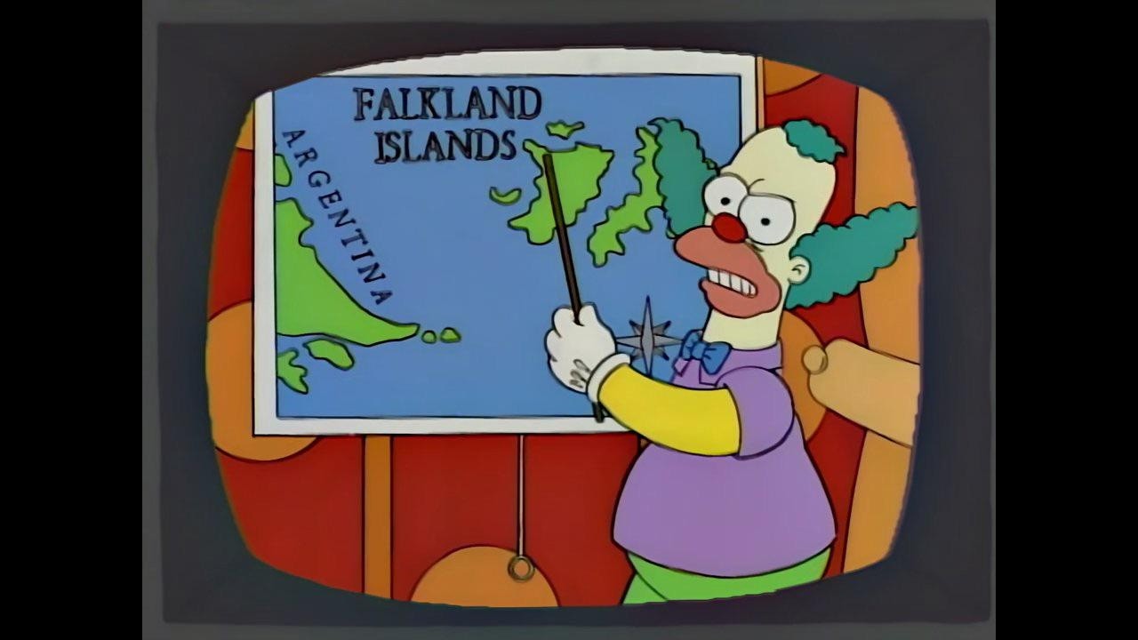 I visited the Falkland Islands for a laugh