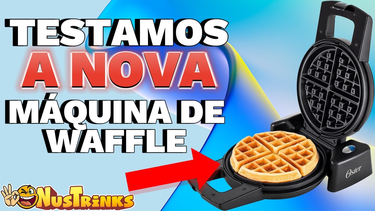 Máquina de Waffle Oster Perform 180 Vale a Pena? Unboxing e Análise