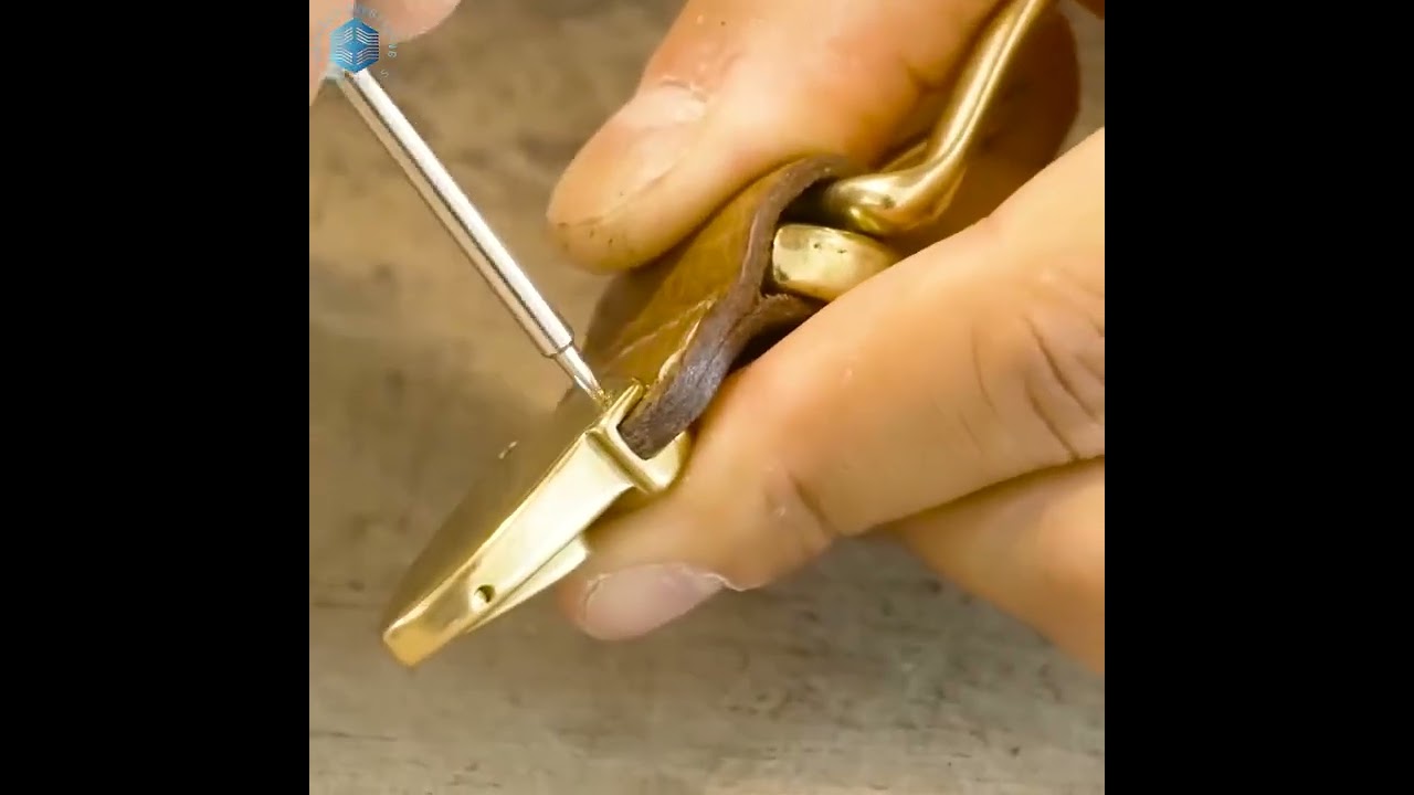 Amazing manufacturing process of making leather briefcase and it's production line 