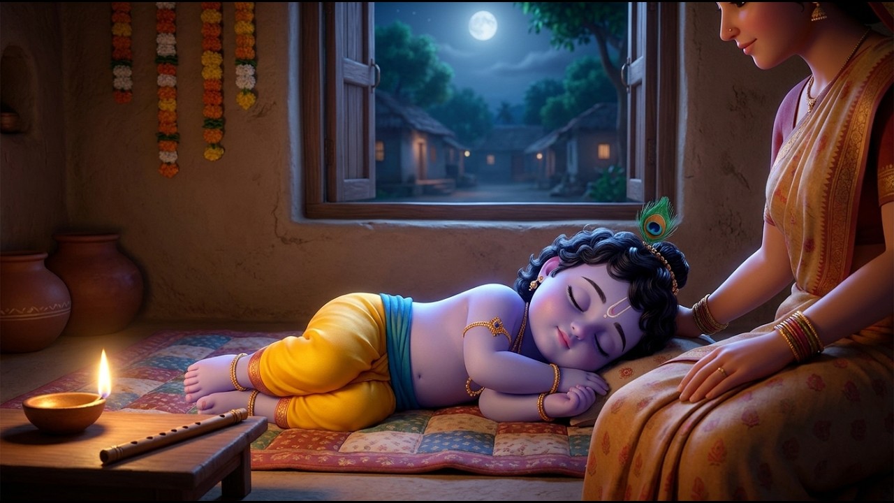 Achutam Keshavam | Achyutam Keshavam | Beautiful Krishna Bhajan | Peaceful Krishna Devotional Song