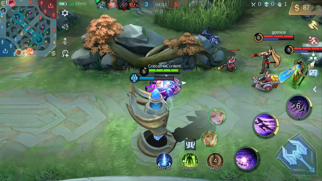 Mobile Legends Bang Bang Dyrroth 5v5 | KDS 2:6:2
