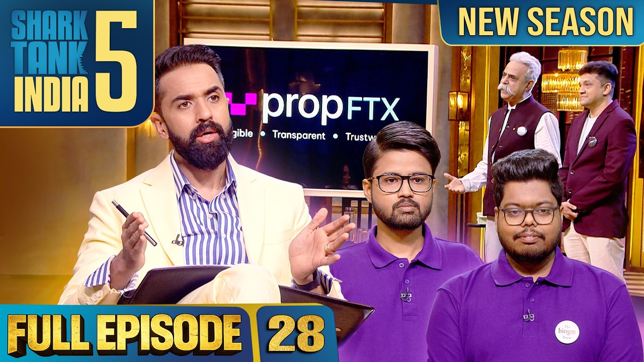 Shark Tank India S5 | Full Episode 28 | Next-Gen Startups: Fun, Finance & Learning! | New Season