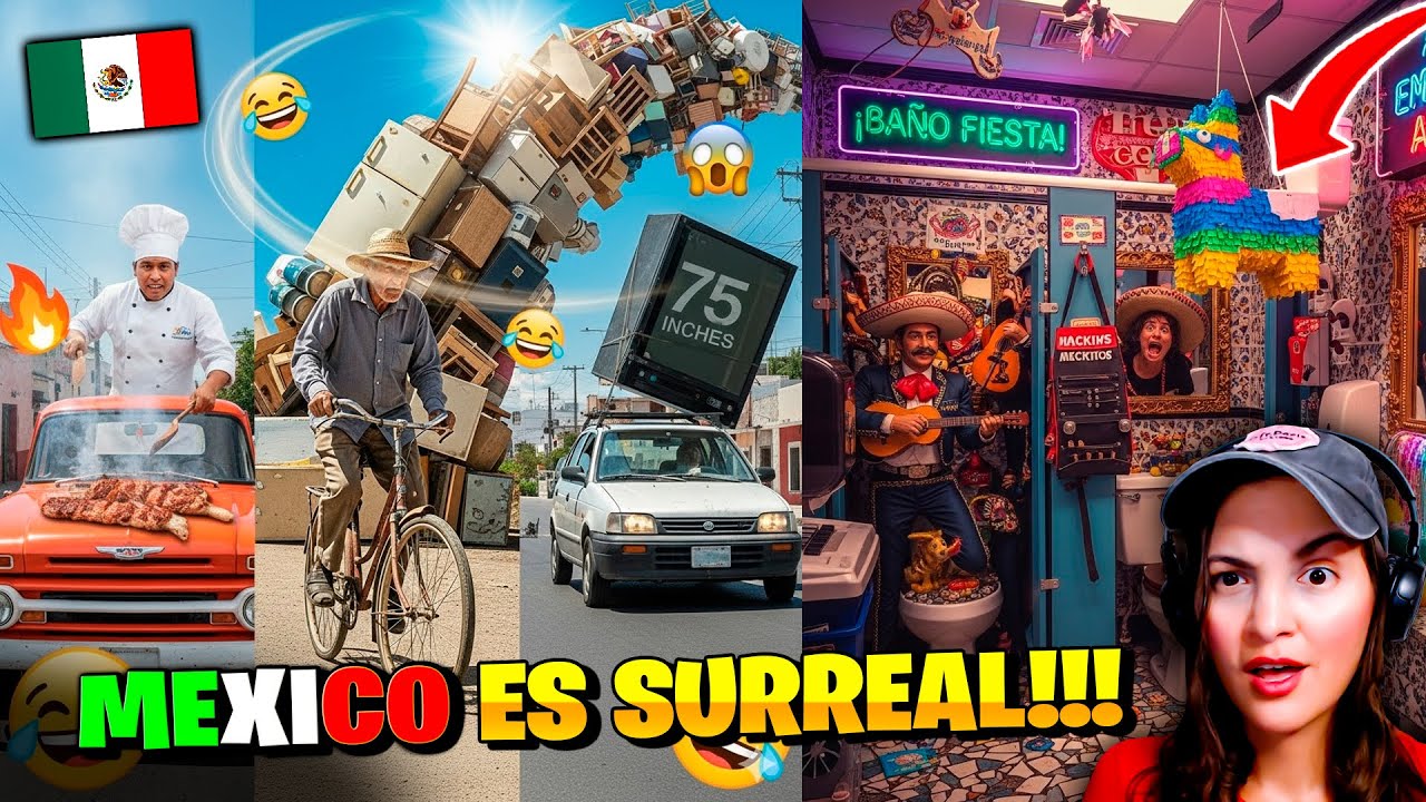 MÉXICO SURREAL! COSAS que SOLO se le ocurrirían al INGENIO de un MEXICANO #3 🇲🇽😱