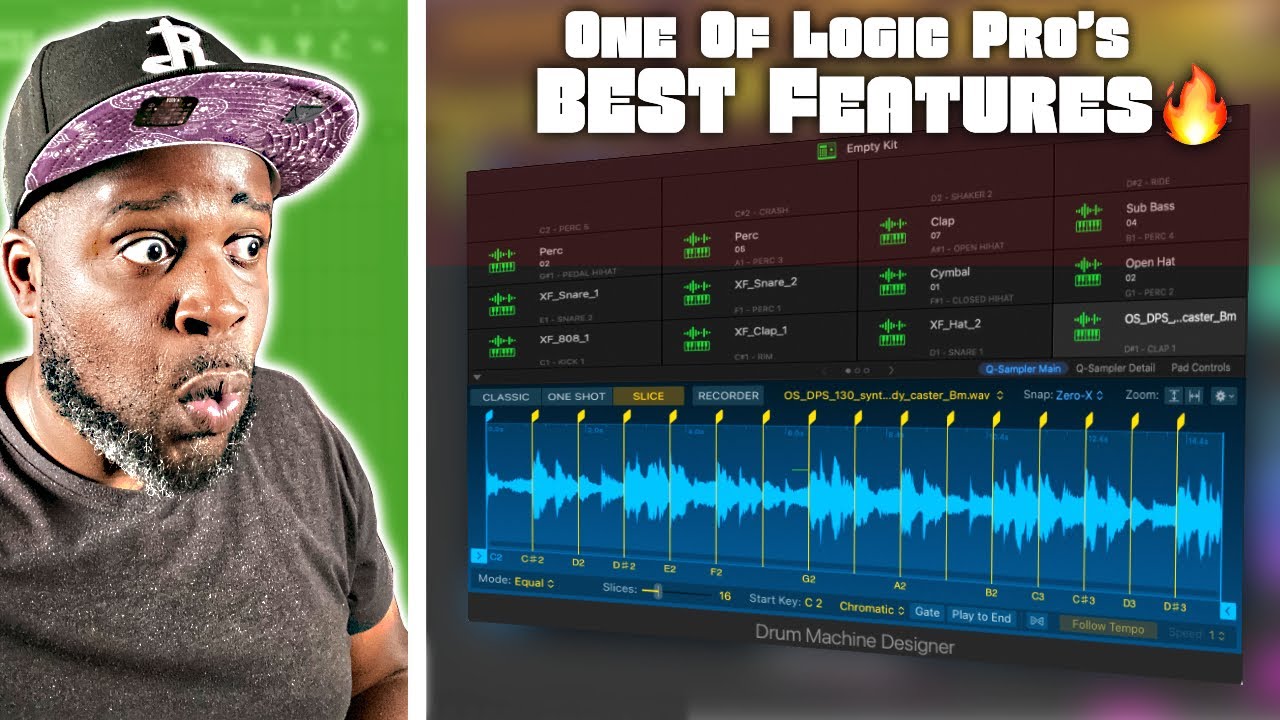 Drum Machine Designer — обязательная функция в Logic Pro 🔥