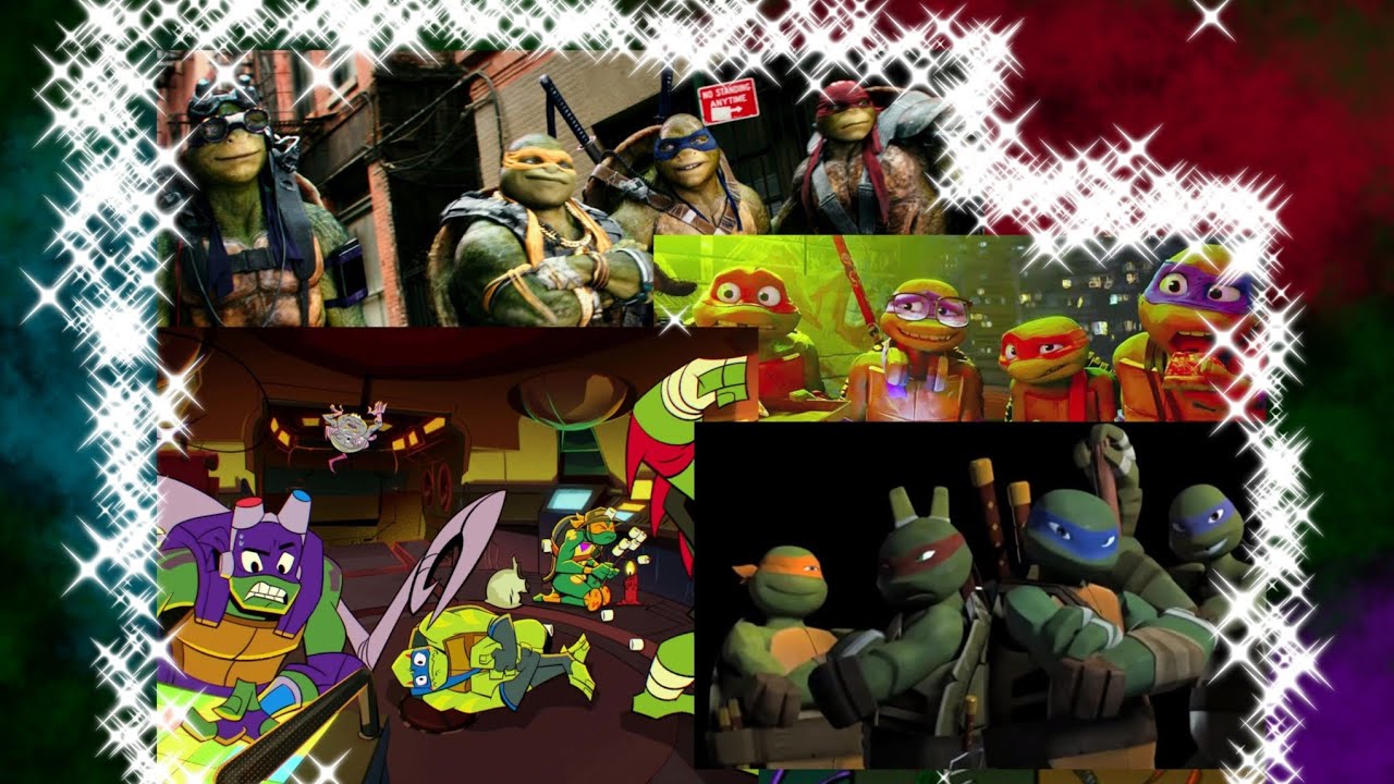 Pt2 of tmnt2012 react to portal mayhemers