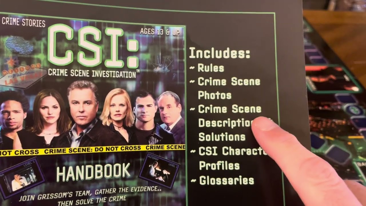 CSI: Crime Scene Investigation (Unboxing #817)