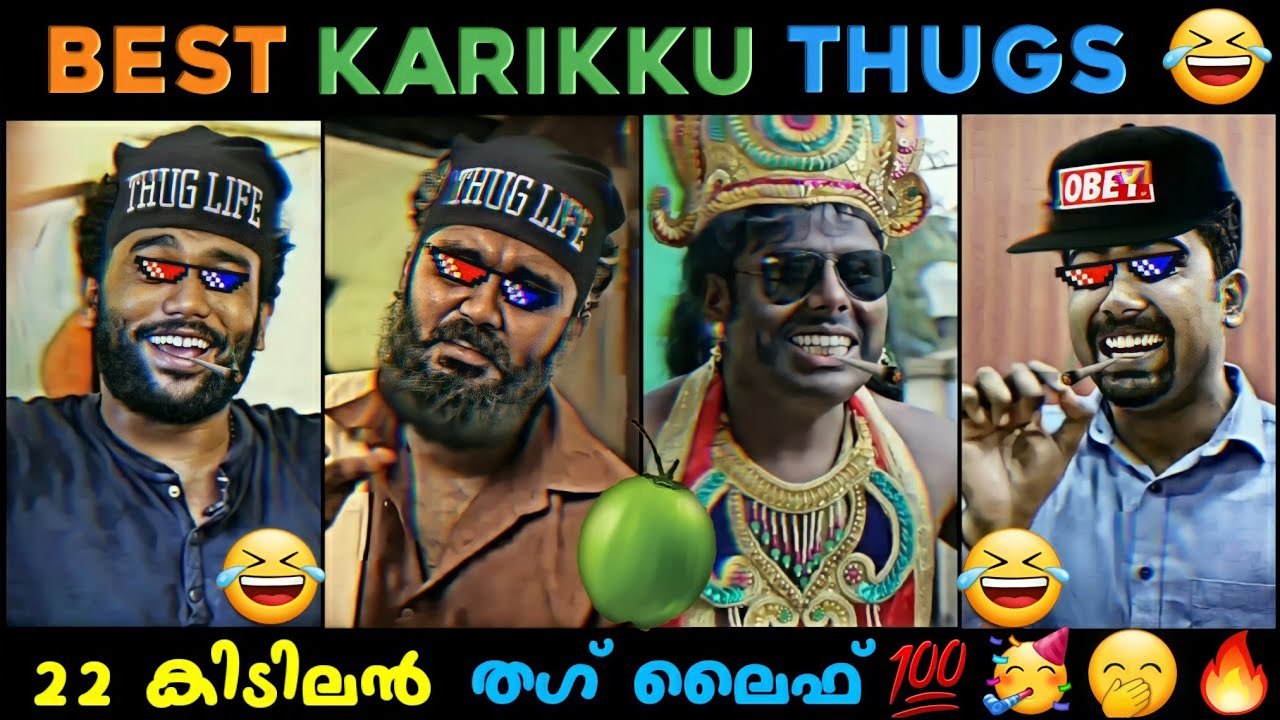 Karikku Thug Life Compilation Part 2 😂😂 | Appukuttan Thugs | Karikku Lolan George Thugs 😂😂