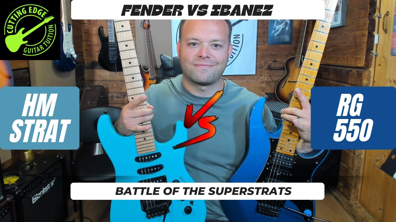 HM Fender Stratocaster vs Ibanez RG: Which guitar is the best superstrat?