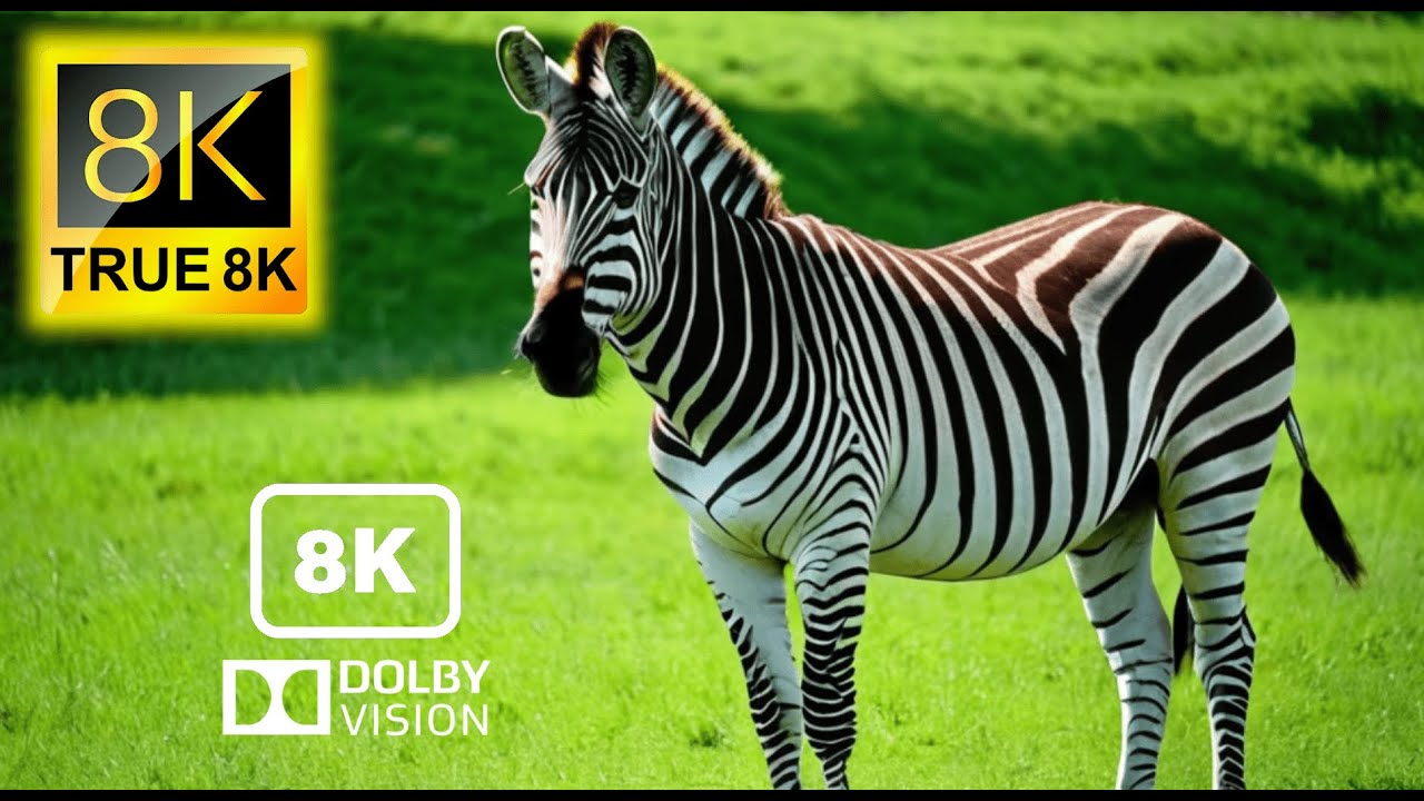Experience Wildlife Like Never Before in 8K 60fps | TRUE 8K