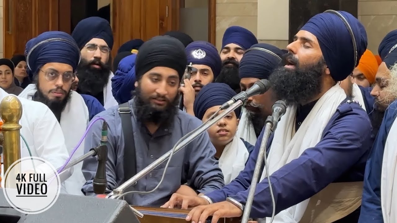 ਕਿਨ ਬਿਧਿ ਹੀਅਰੋ ਧੀਰੈ ਨਿਮਾਨੋ ॥- Bhai Pritpal Singh Jee Regina - AKJ Ambala Samagam Rainsbai 2024 (4K)
