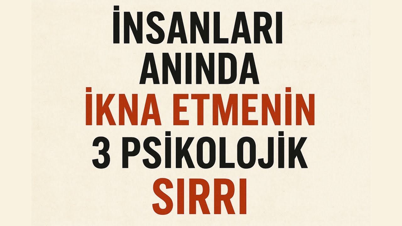 İnsanları Anında İkna Etmenin 3 Psikolojik Sırrı ✅ #psikoloji #iknateknikleri #ikna #mentalhealth 