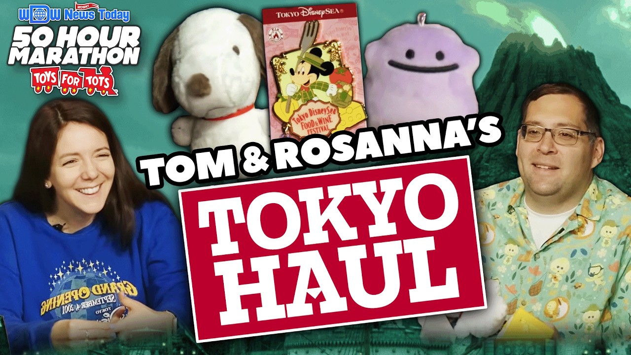 Tom & Rosanna's Tokyo Haul - WDWNT 50 Hour Marathon 2025