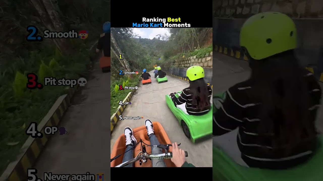 Рейтинг лучших моментов Mario Kart