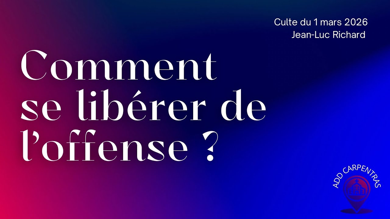 Culte du 01/03/2026
