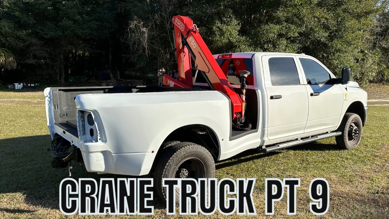 Custom Crane Truck Build | PT 9