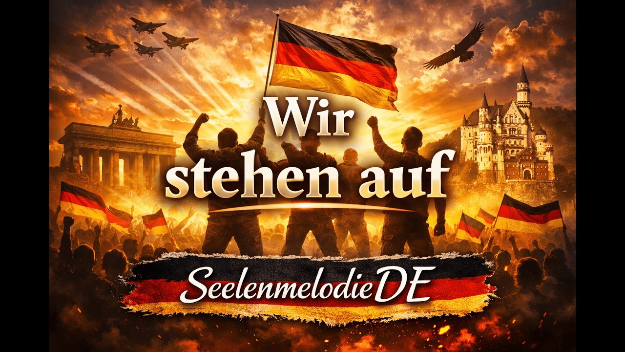 WIR STEHEN AUF 🇩🇪 | Epischer patriotischer Song über Stärke & Zusammenhalt | SeelenmelodieDE