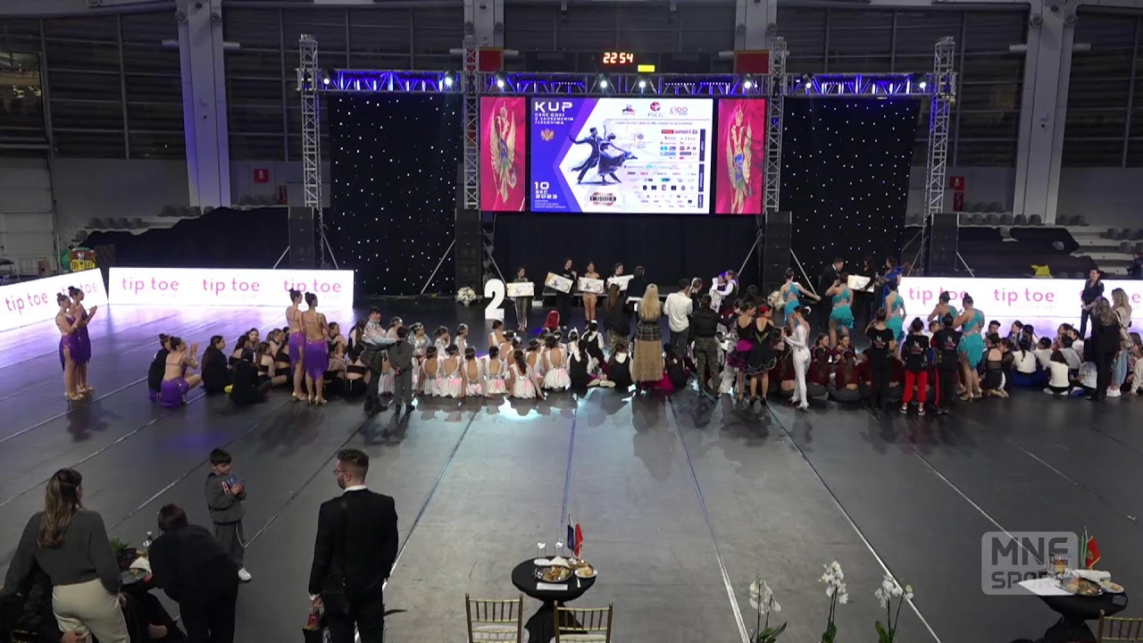 Kup Crne Gore u savremenim plesovima | LIVE