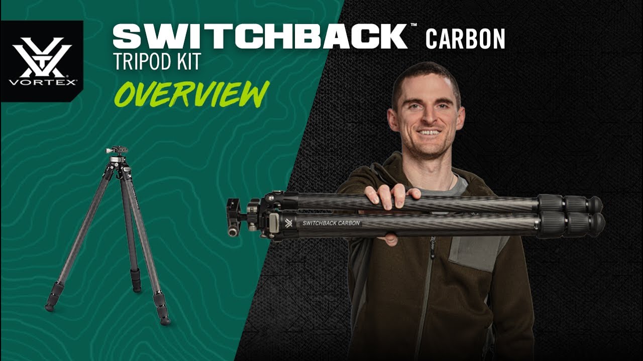 Vortex&reg; Switchback&trade; Carbon Fiber Tripod Kit &ndash; Product Overview