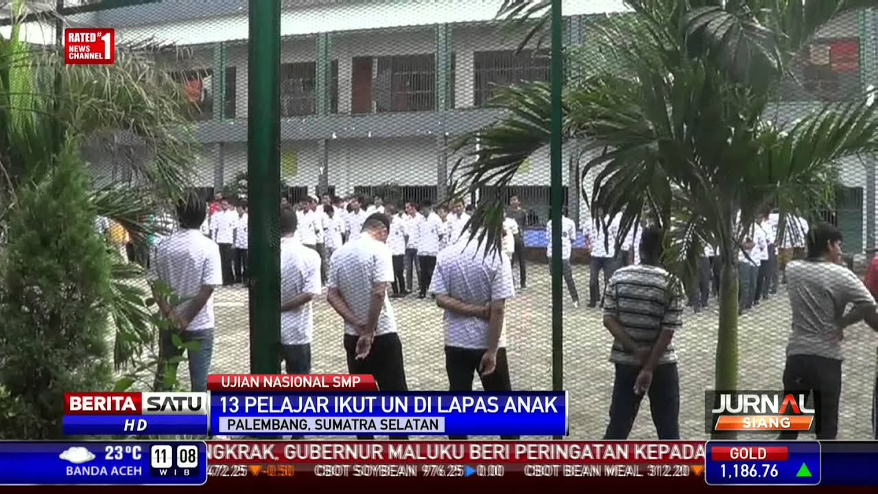 13 Pelajar SMP Ujian Nasional di Lapas Anak
