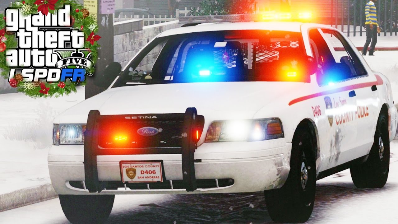 GTA 5 LSPDFR SP #232 - Christmas Special