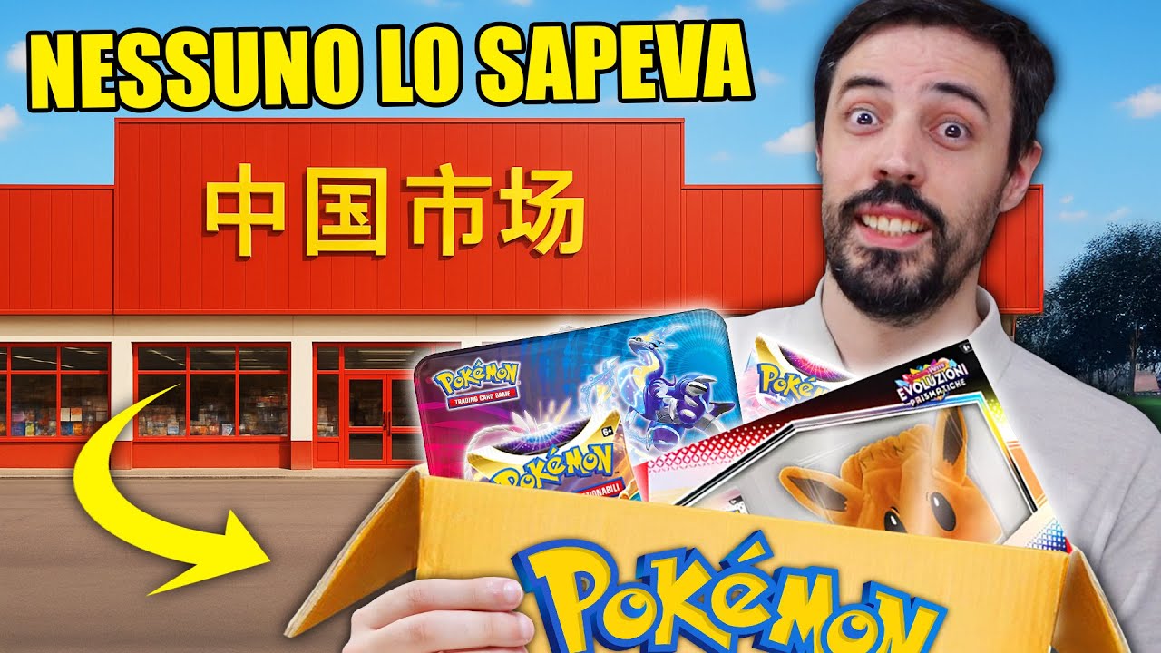 A Caccia di Carte Pokémon RICERCATE nei MERCATI CINESI? (ci sono davvero)