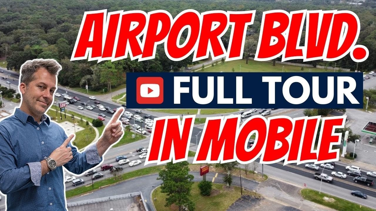 FULL TOUR of Airport Blvd. in Mobile Alabama