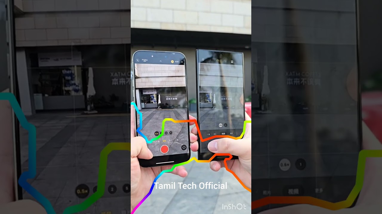 Apple & Samsung Video stability Test #tamiltech #tamiltechofficial