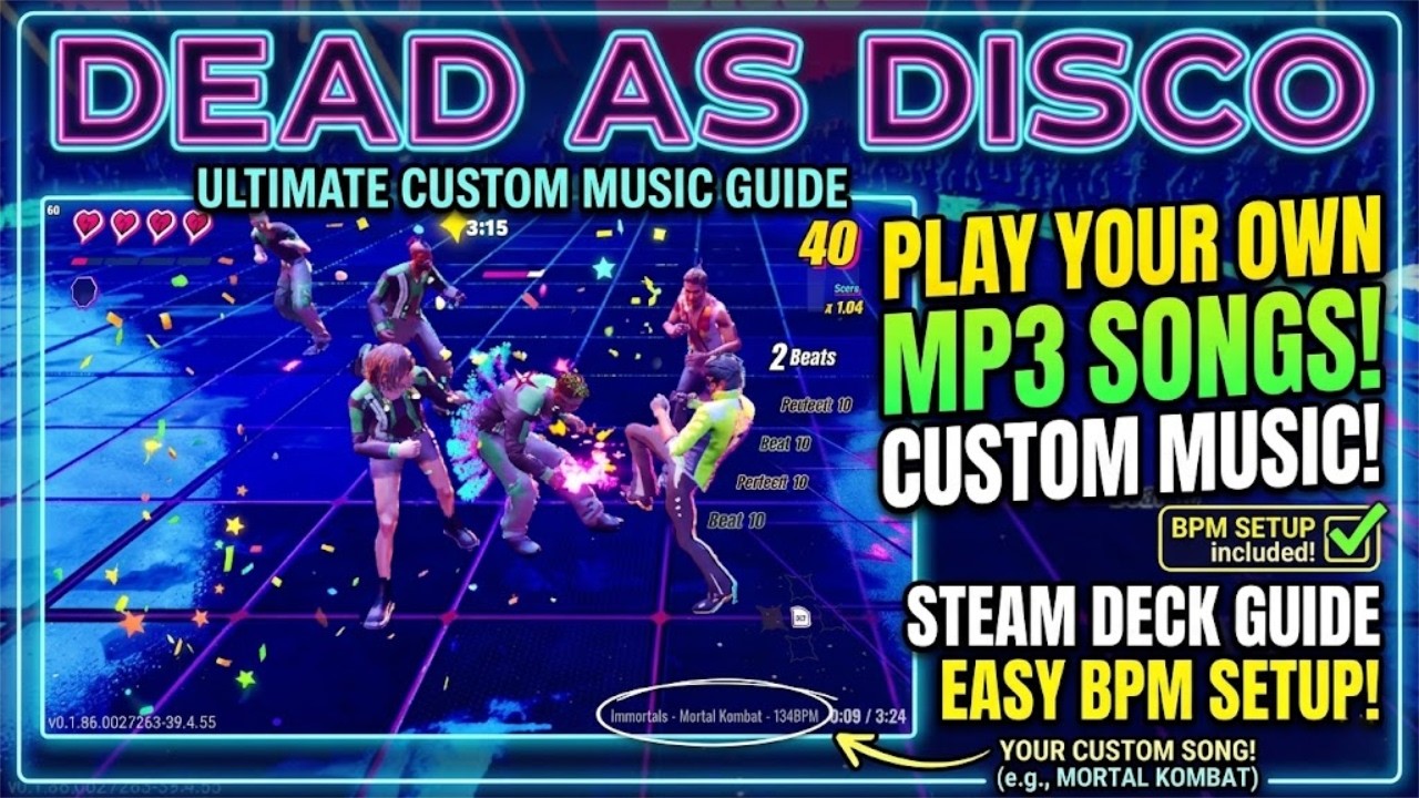 Steam Deck: How to Add Custom Music to Dead As Disco