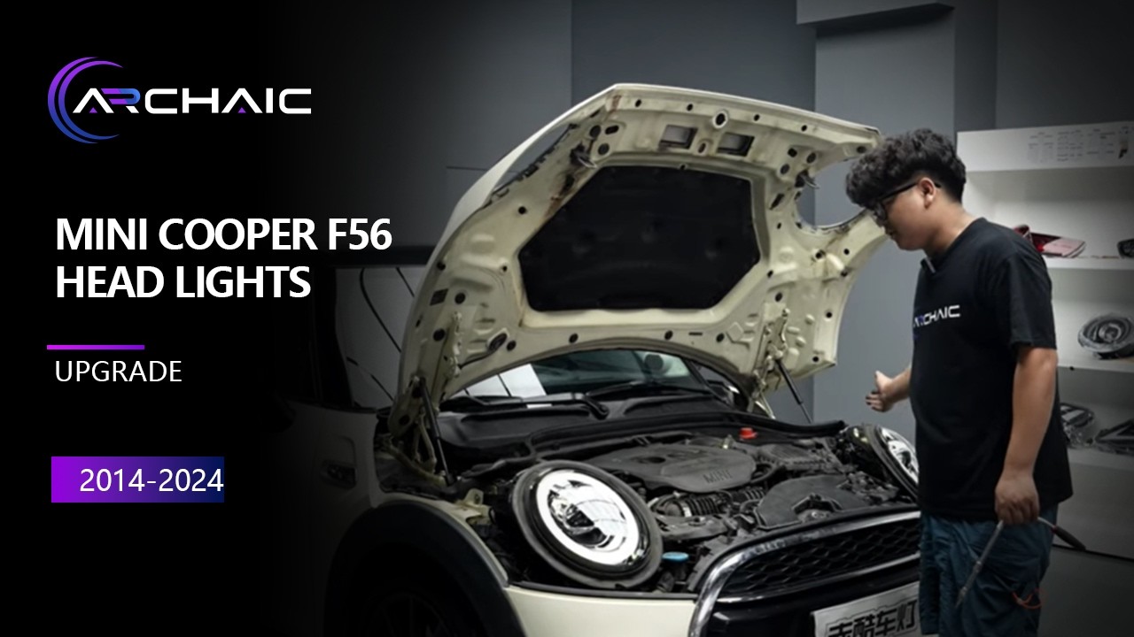 MINI Cooper F56 Headlight Swap Made EASY I Full Tutorial #minicooper #miniF56