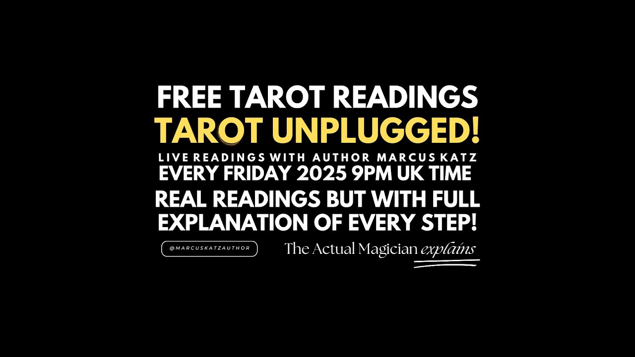 Open Tarot Chat and Discussion about all things Esoteric & Spiritual