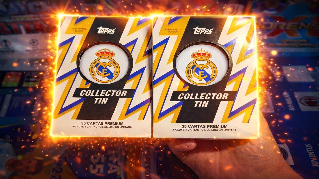 OTWIERAM DWA COLLECTOR TINY Z REALU MADRYT!