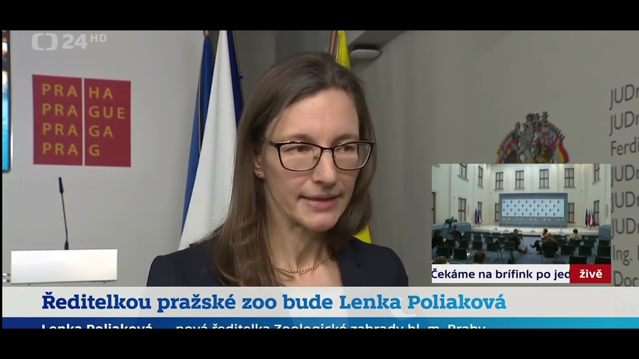 Nová ředitelka ZOO Praha 26.1.2026