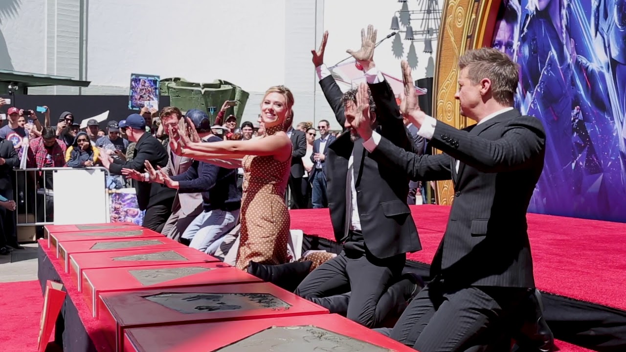 Avengers Hand Print Ceremony, Grauman's Chinese Theatre, Hollywood