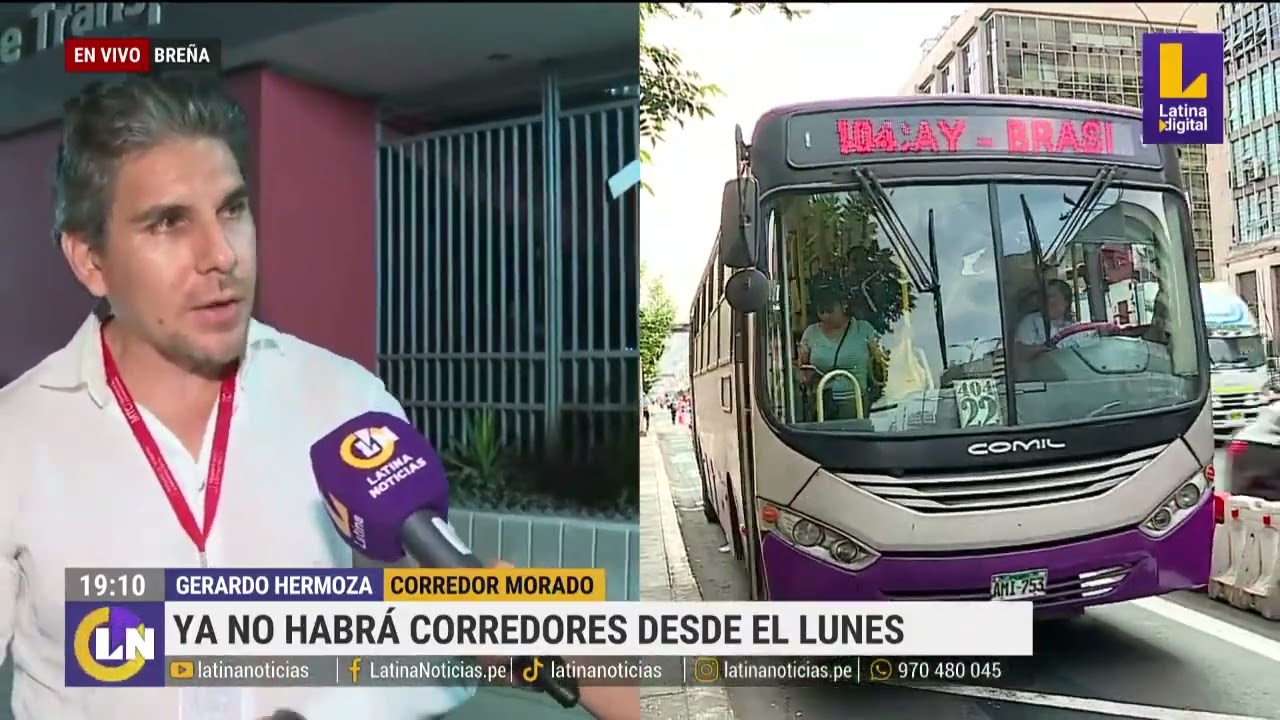 ¡No hubo acuerdo! El Corredor Morado no circulará desde el lunes
