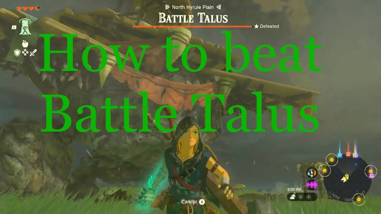 Legend of Zelda: Tears of the Kingdom - How to beat Battle Talus