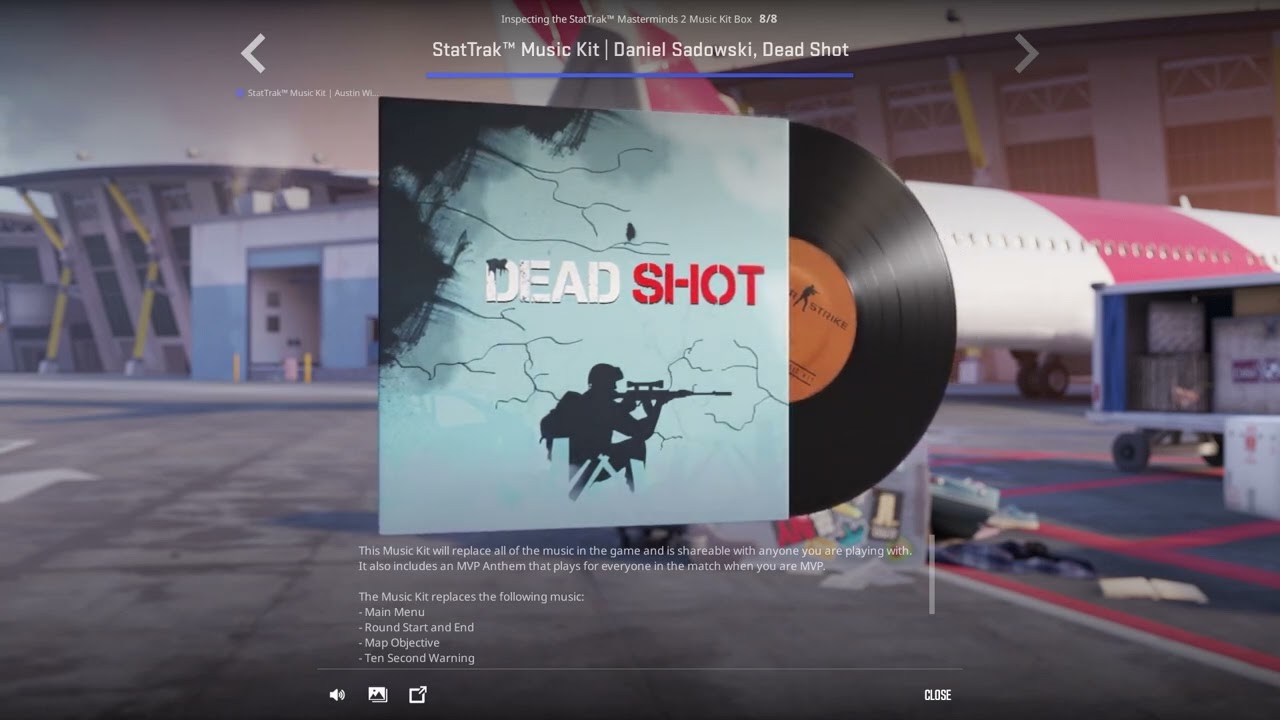 Daniel Sadowski Dead Shot MVP CS2 Music Kit