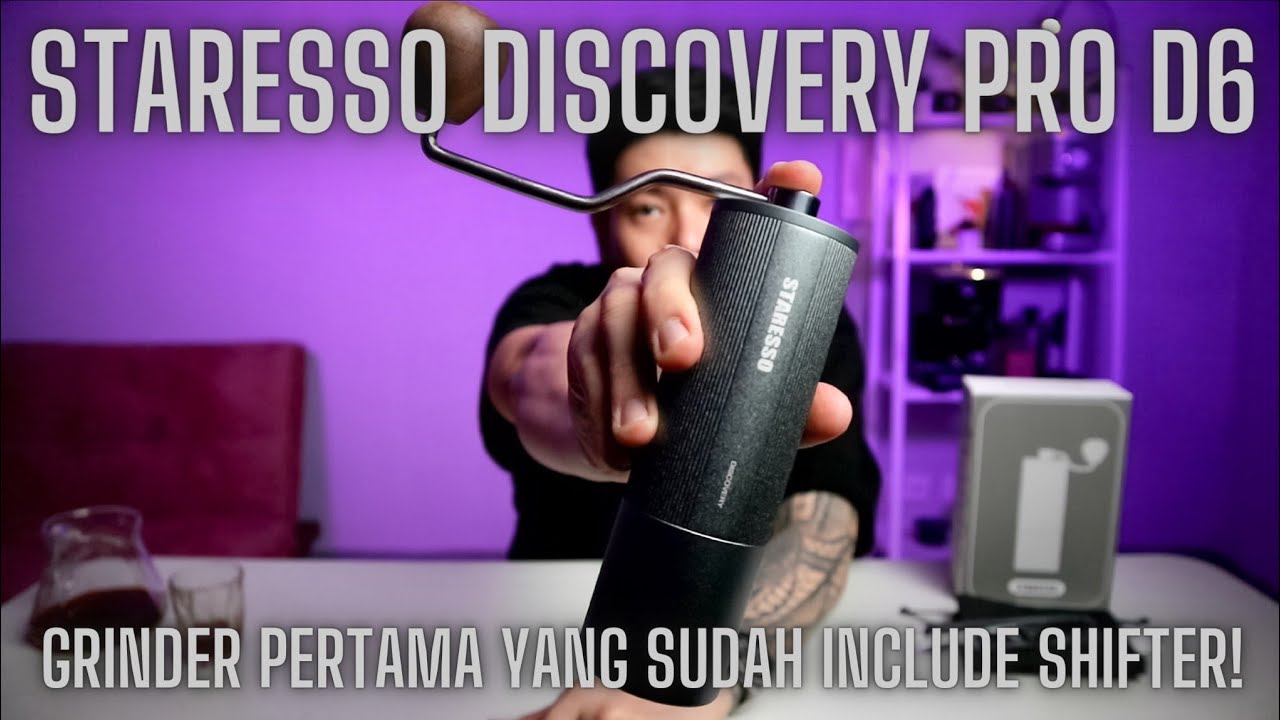 REVIEW GRINDER MANUAL STARESSO DISCOVERY PRO D6. SUDAH DAPAT SHIFTER LOWH!
