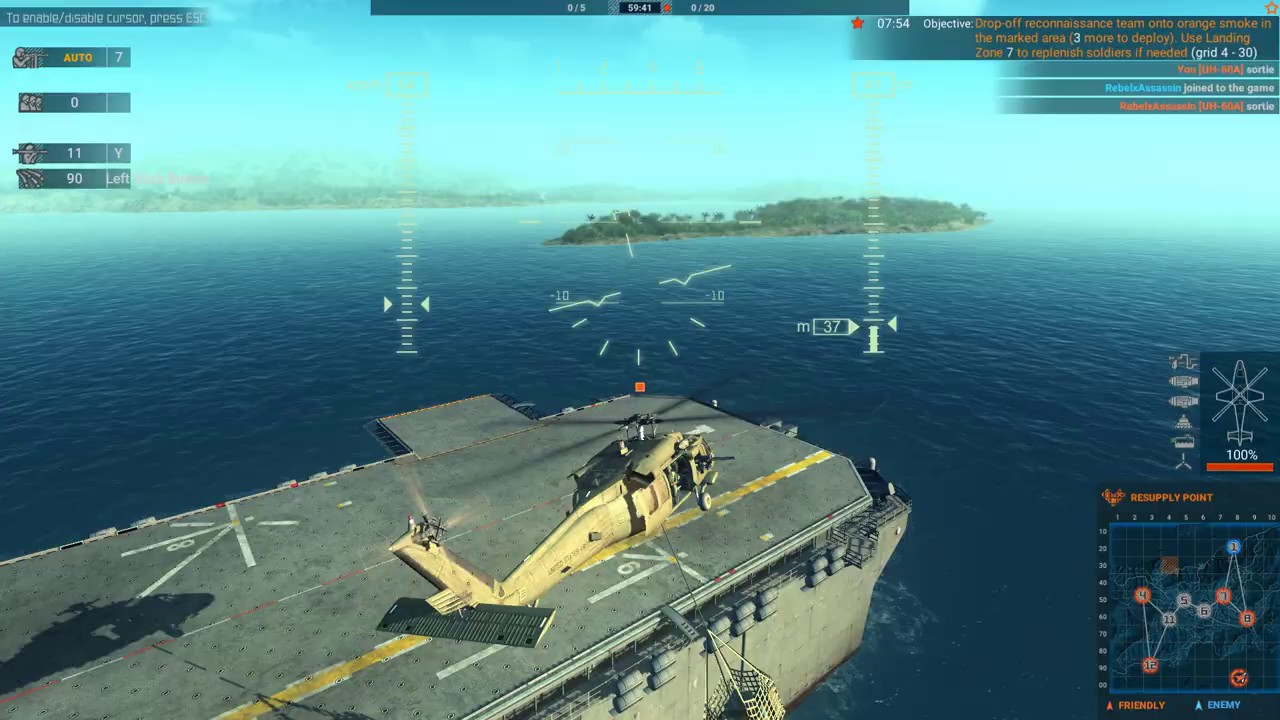 Heliborne E78 Very hard Missile Lock-on 2 mp