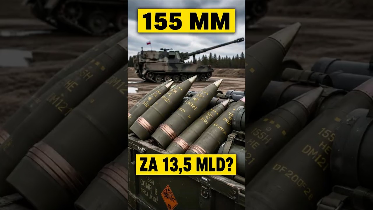 155mm ammunition for PLN 13.5 billion. How much is Poland buying under SAFE?