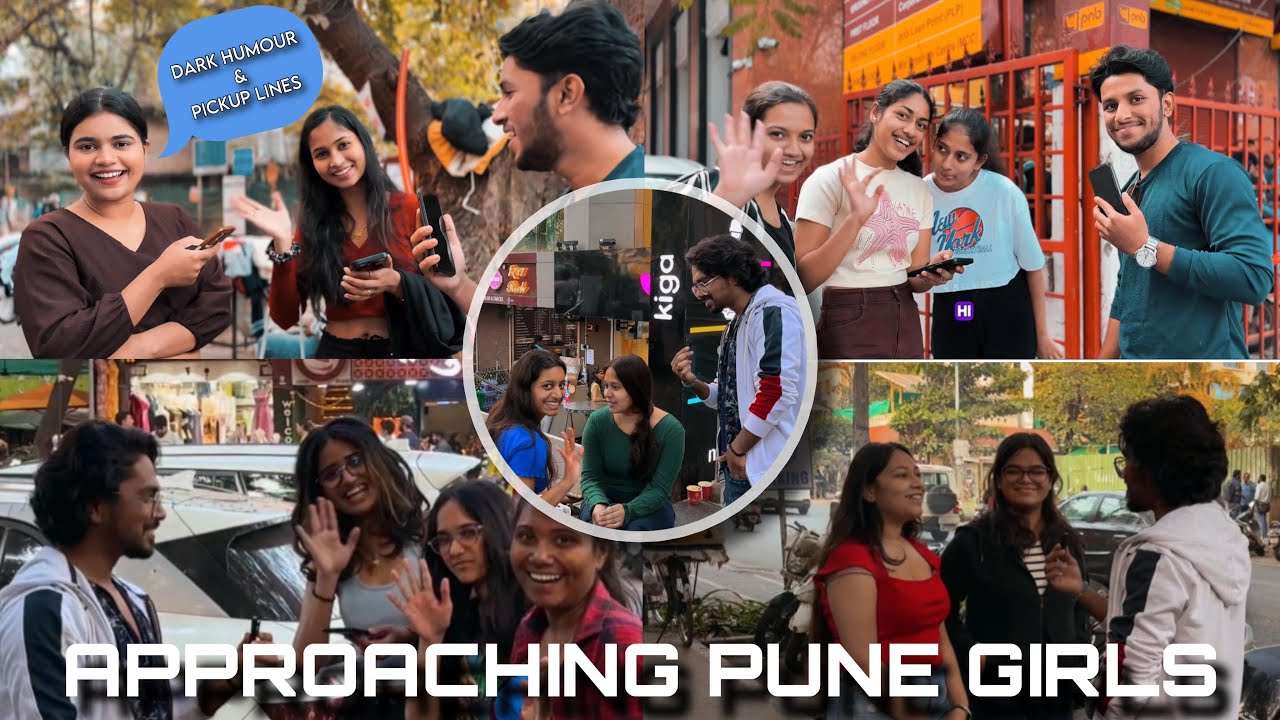 Approaching Pune Girls | Dark Humour & Pickup Lines | Chamdeezz |