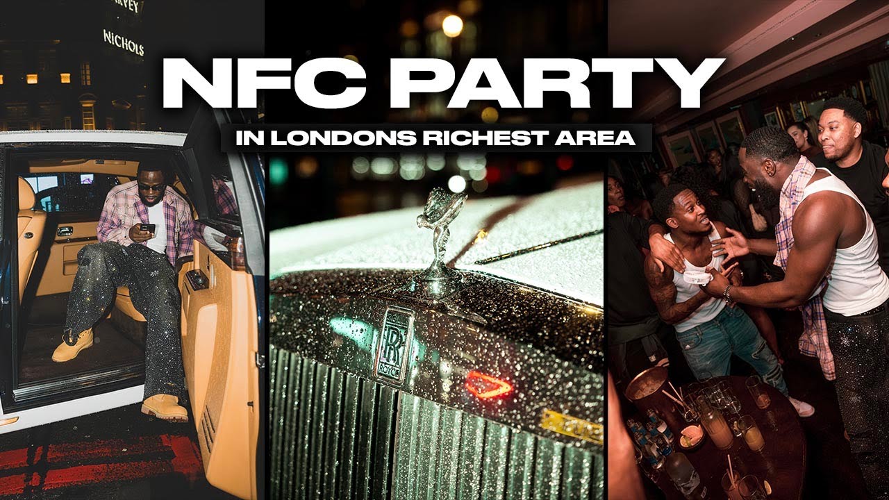 NFC EVENT IN LONDON RICHEST AREA (VLOG)