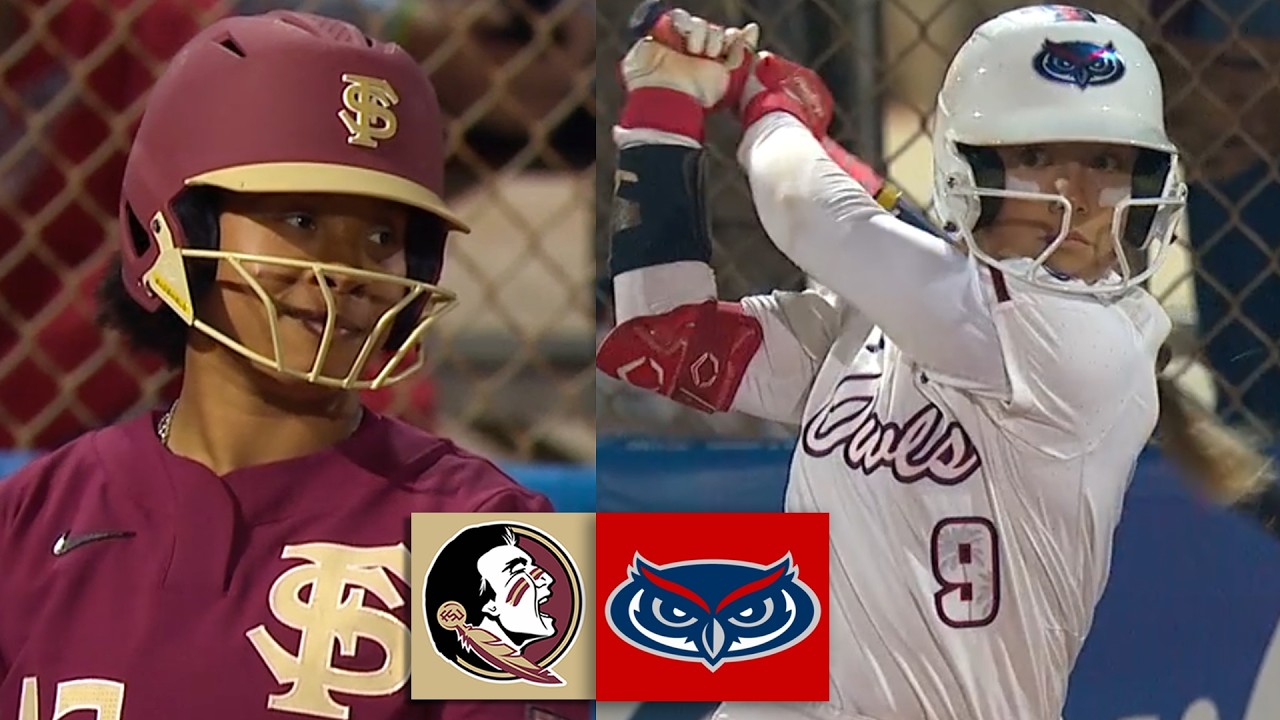 #6 Florida State vs Florida Atlantic Women's College Softball Highlights Full Game 2026