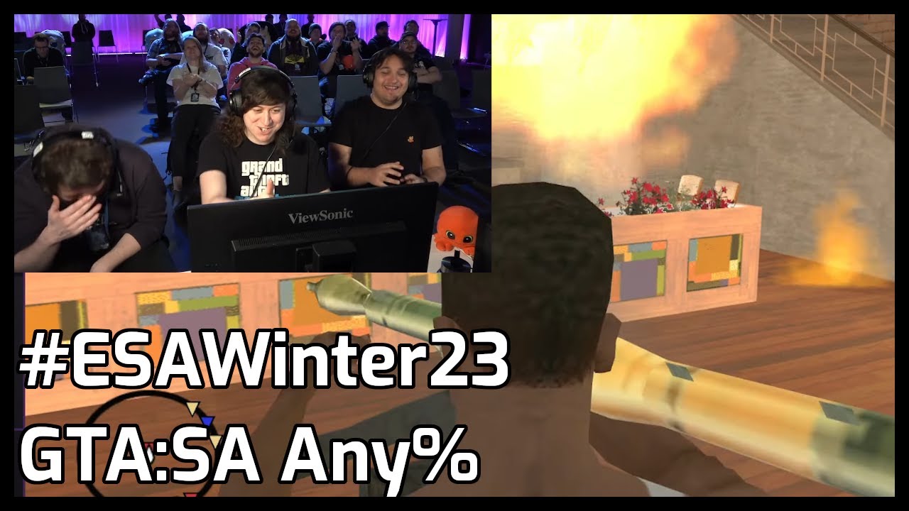 Commentated Marathon Run! GTA:SA Any% Speedrun #ESAWinter23