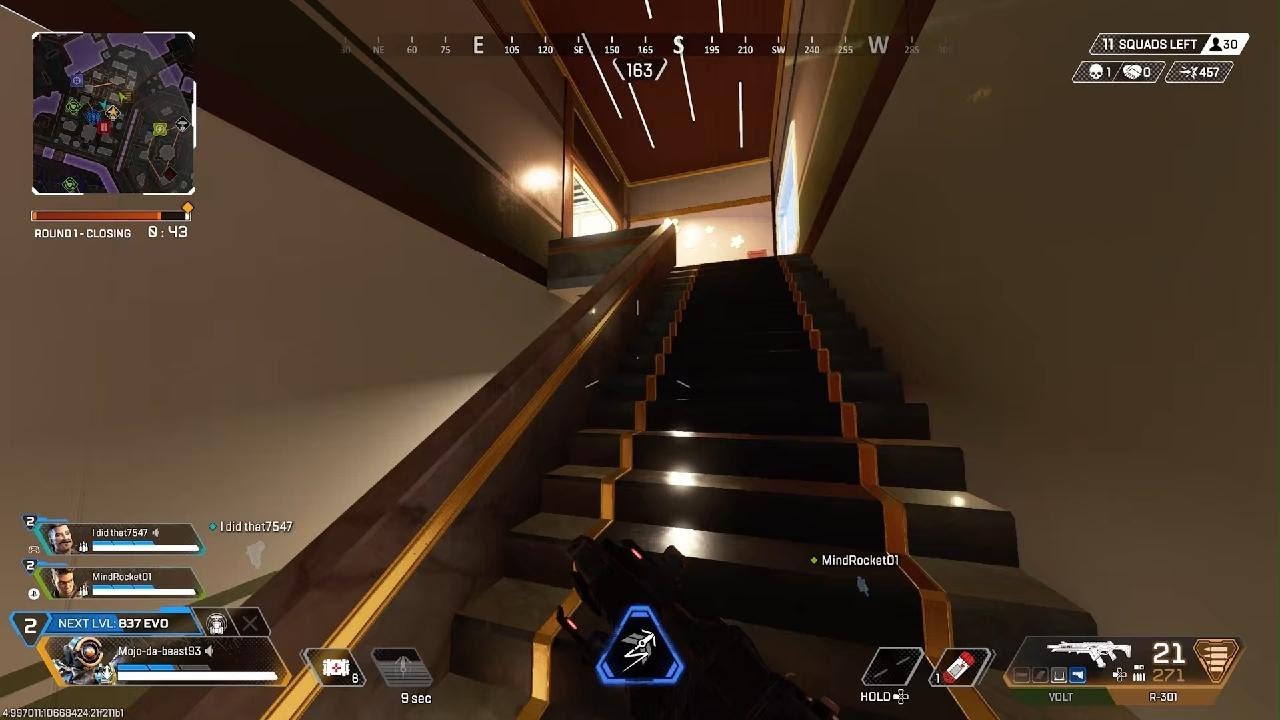 I guess stuck with the most garbage teammates.On apex and Call of Duty.