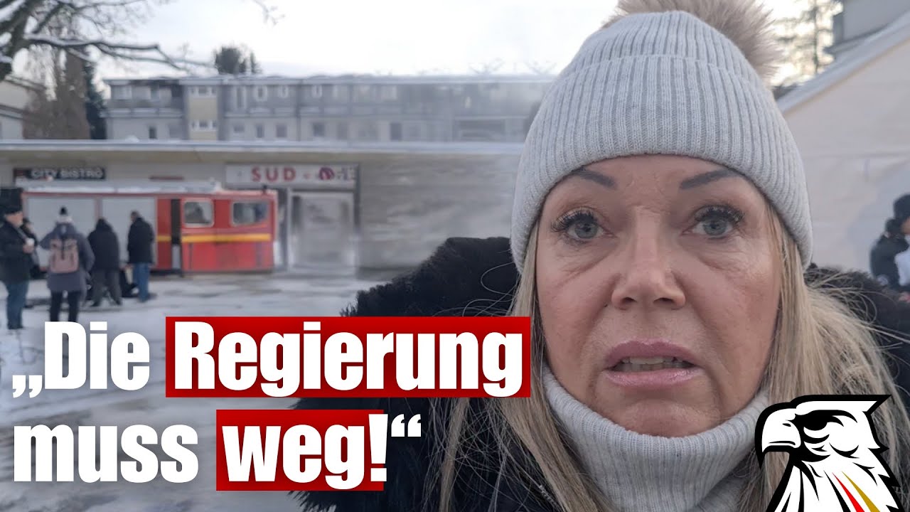 &bdquo;Die Regierung muss weg!&ldquo; | Verzweifelte B&uuml;rgerstimmen aus dem Berliner K&auml;lte-Chaos