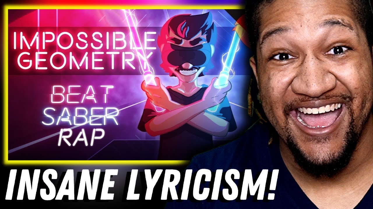 Reaction to The Stupendium | IMPOSSIBLE GEOMETRY | Beat Saber Rap feat. Chi-chi!